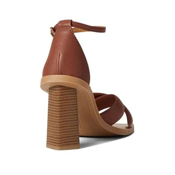 NIB Dolce Vita Sandals Flavia Dark Brown Stella Heels - Picture 4 of 12